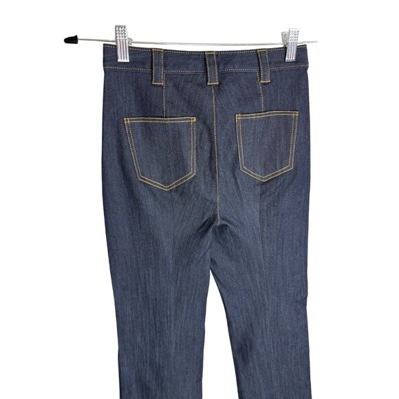 NWT Cinq a Sept Fiona Studded jeans in Indigo-sz 0 - Picture 9 of 12